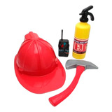 Kit De Herramientas De Bomberos Juguete Para Niños 