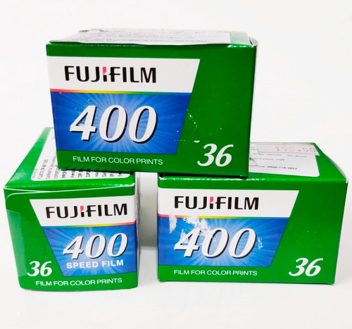 Filme 35mm Colorido Fujifilm 36 Exposições Iso 400