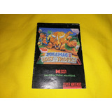 Joe And Mac 2 Snes Manual Original No Incluye El Juego