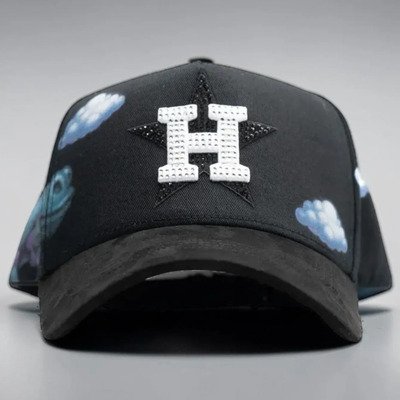 Gorra Dandy Hats X Sad Boyz Junior H Dias Nublados Sin Chip Negro Un Lisa
