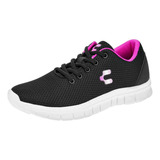 Charly Mujer Tenis Deportivo Color Negro Cod 91882-1