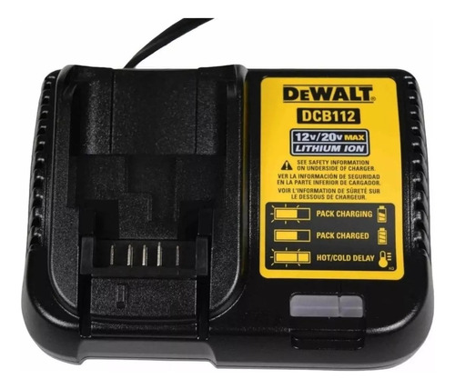 Cargador De Batería Dewalt Original Dcb112/adaptado 220v. Eo