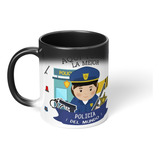 Taza Magica Cambia Color Aqui Toma La Mejor Policia