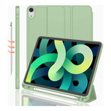 Funda iPad Air 4 Imieet Delgada Soporte Lápiz Verde Matcha