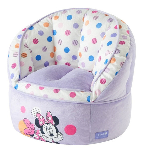 Sillón Puff Infantil Individual Para Niños Con Personajes