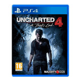 Uncharted 4 A Thief's End Ps4 Físico