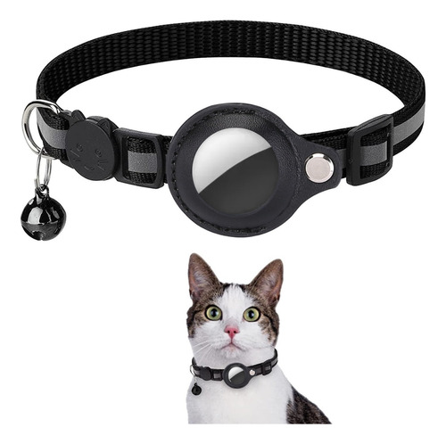 Coleira Pet Gato Gps Airtag Apple Placa Identificação