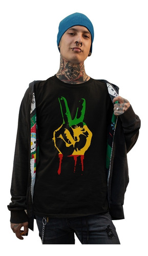 Playeras Para Caballero Estampadas De Reggae Ropa En Oferta 