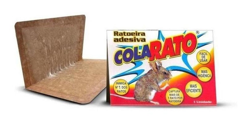 20 Ratoeira Adesiva - Cola Pega Rato 