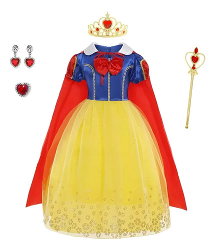 Vestidos De Princesa Blancanieves Para Fiesta O Cosplay | Meses sin interés