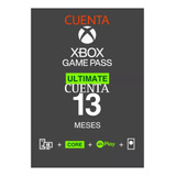 Game Pass Ultimate 12 Meses + 1 Gratis Garantizados