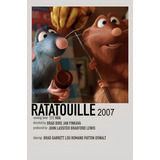 52## Ratatouille Póster Autoadhesivo 100x70cm