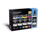 Combo Tinta X5 Formulada Ep T664 L210,l220,l380,l395,l575...