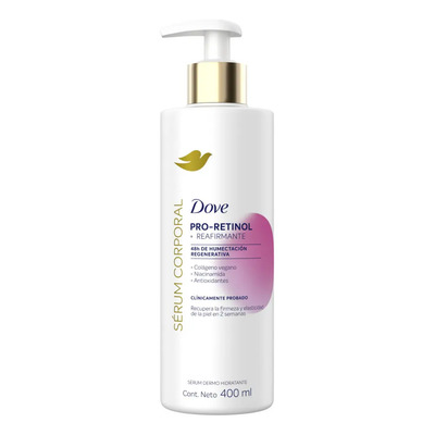 Dove Sérum Corporal Pro-Retinol Reafirmante, Recupera Elasticidad e Hidratación, 400 ml | MercadoLibre