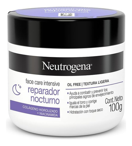 Crema Hidratante Facial Reparador Nocturno Neutrogena