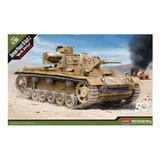 Academy 13531 Tanque 1/35 German Panzer Iii Ausf.j N Africa 