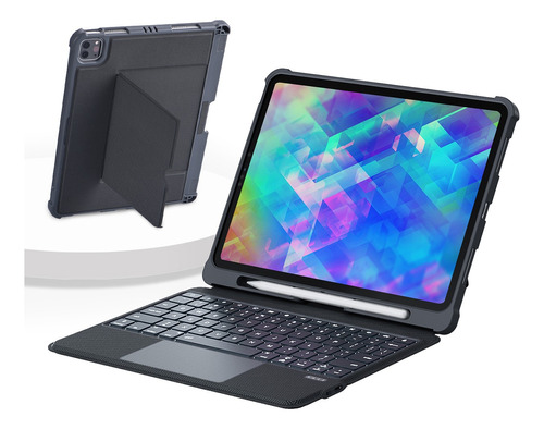 Funda Para iPad Air / Pro Y Teclado Inalámbrico 10.9/11'