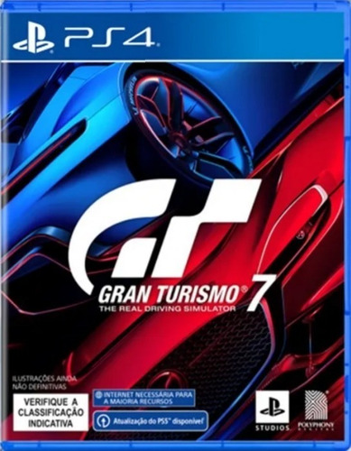 Gran Turismo 7 Novo Ps4 Edicao Standard Midia Fisica+ Brinde