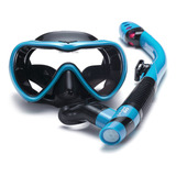 Snorkeling Tube Goggles, Conjunto De Snorkel Para Natação