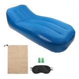 Sofá Inflable Para Acampar De Pvc, Portátil, Diseño De Curva