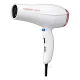 Secadora De Cabello Conair Doble Ceramica 565dcr 1875w Cool Shot Blanca 110v