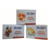 Srisri- Jabon Vegetal De 100g Combo 3x