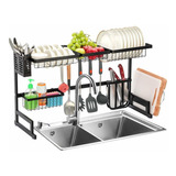 Dish Drying Rack Over The Sink 2-tier Large Dish Drainer