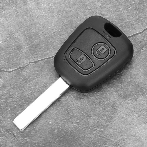 Remote Key Case,2 Button Car Remote Key Case Shell With Groo