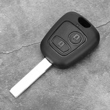 Remote Key Case,2 Button Car Remote Key Case Shell With Groo