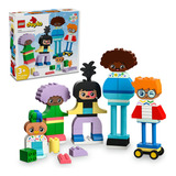 Lego® Duplo® Gente Construible Con Grandes Emociones Juguete De Construcción Para Mayores De 3 Años Incluye 5 Personajes Con 10 Caras 10423