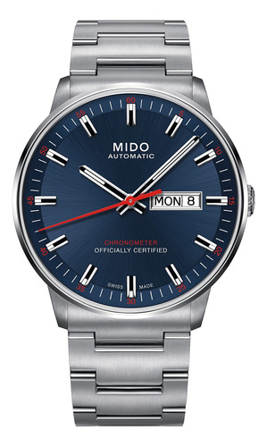 Mido Commander Chronometer - Reloj Automatico Suizo Para Hom
