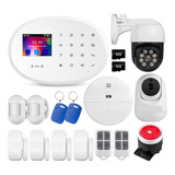 Kit De De Alarma De Casa Inteligente, 4g, Gsm, Wifi, De