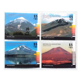 Filatelia Argentina. Serie Completa Volcanes 2014 Mint