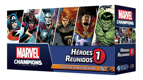 Marvel Champions Héroes Reunidos 1 + Envío 