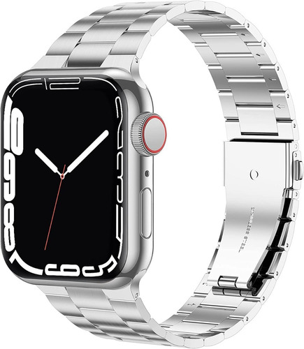 Malla Classic Metálica  Compatible Con Apple Watch