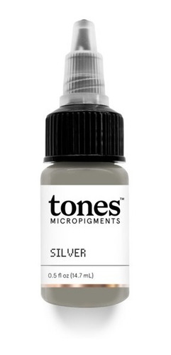 Tinta Tones Dermopigmentación Microblading Usa 15 Ml Silver