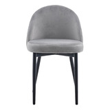 Silla Tulip Eames Tapizada Con Almohadon Colores X2