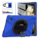 Funda Con Mica Y Correa De Mano P/samsung Galaxy Tab A8 10.5