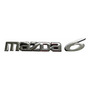 Emblema Letras Mazda 6 Cromada Mazda 6
