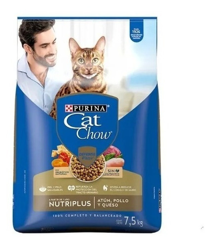 15 Kg Purina Cat Chow Atun , Pollo Y Croquetas Queso Gato6