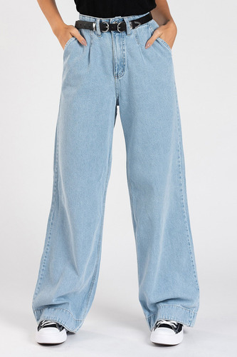 Calça Jeans Wide Leg Donna