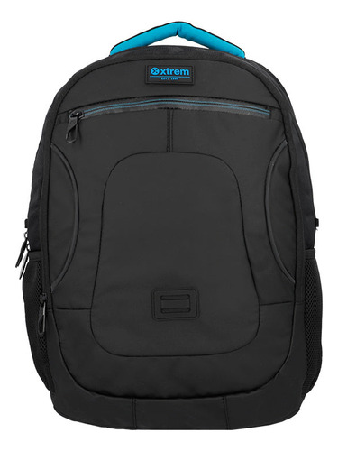 Mochila Para Notebook 17  De Hombre Gamma Negra/azul