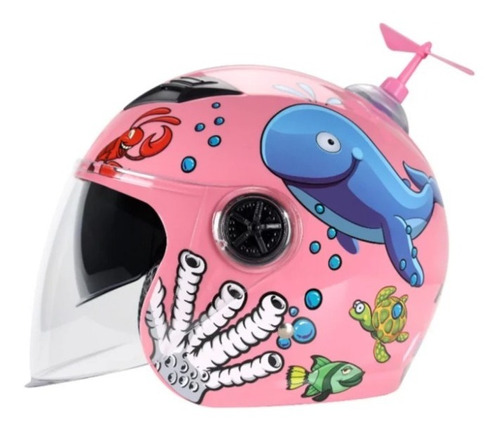 Casco Motocicleta Infantil Para Niños