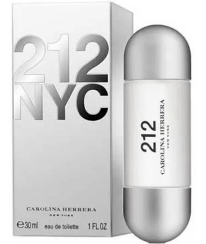 Perfume 212 Nyc For Her Edt 30ml Carolina Herrera + Obsequio