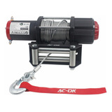 Kit De Cabrestante Ac-dk 5500 Lb Utv/atv, Cabrestante Eléctr