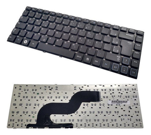 Teclado Para Notebook Samsung Rv419 Cd1br Sem Frame