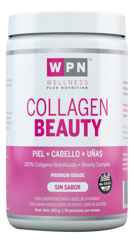 Colágeno Hidrolizado + Beauty Complex | Wpn X300g