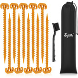 Pack Estacas Para Arena De Playa Syarme, 28cm, X10 Unidades