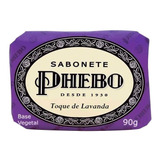 Sabonete Barra Glicerinado Toque De Lavanda 90g Phebo