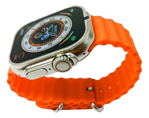 Reloj Smartwatch Inteligente I9 Ultra Max Color Naranja 